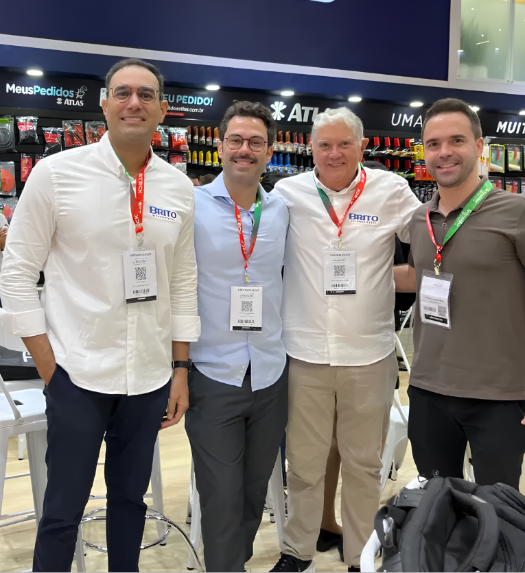 Equipe Brito em evento Atlas